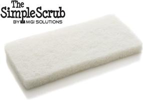 img 3 attached to 🧽 The Simple Scrub Tile + Mop Brush Cleaning Pads Refill - Efficiently Clean Tiles, Grout, and Bathrooms - 5 Pack