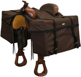 img 4 attached to 🐎 TrailMax Over-The-Saddle Pack Pannier Bags: Ultimate Solution for Western Riders, Perfect for Hunting Camps, Effortless and Long-lasting