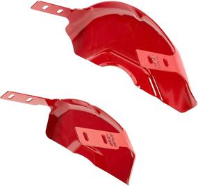 img 3 attached to MGP Caliper Covers 10219SFRDRD: Ford Oval Logo Type Caliper Cover Set with Red Powder Coat Finish and Silver Characters - Enhance Your Vehicle's Style and Performance!