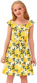 img 2 attached to 👗 BesserBay Little School Neckline Sleeveless Girls' Clothing: Stylish and Comfy Attire for Young Scholars