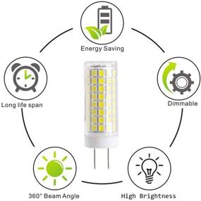 img 1 attached to 💡 Dazzling Daylight: Dimmable Halogen Replacement Lighting for Brightening Every Space