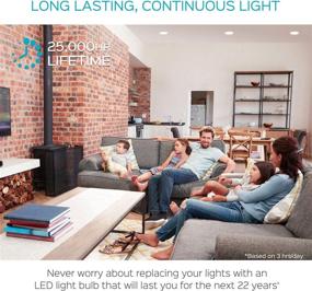 img 1 attached to 💡 Enhanced Lighting Efficiency with Luxrite BR20 LED Bulb: A Brighter and Eco-Friendly Choice