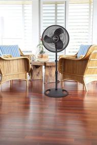 img 1 attached to 🌬️ Reliable Cooling Solution: Lasko 16-inch Oscillating Pedestal Fan for Home, Office & Dorm Use