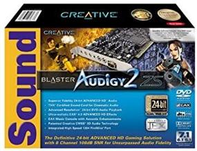 img 2 attached to 🔊 Улучшите свой звуковой опыт с звуковой картой Creative Labs Sound Blaster Audigy 2 ZS для внутреннего использования