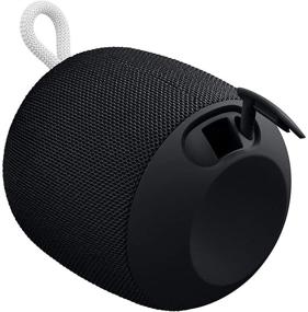 img 2 attached to 🔊 Портативная водонепроницаемая беспроводная колонка Logitech UE WONDERBOOM - Черный фантом - Водонепроницаемая оптимизированная беспроводная колонка Bluetooth: Logitech UE WONDERBOOM - Беспроводная звуковая система Boom Box - Черный фантом