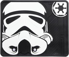 img 1 attached to 🚗 Plasticolor Star Wars Stormtrooper Rear Seat Utility Mat for Car, Truck, SUV - Model 001185R01