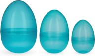 nesting fillable plastic easter inches logo