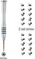 godshark macbook pro repair kit: replacement screws and screwdriver for 13/15 inch retina display a1398 a1425 a1502, 2012-2015 models - includes p5 pentalobe repair tool logo