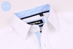 img 2 attached to Wrinkle-Free Casual King Sleeve Shirts