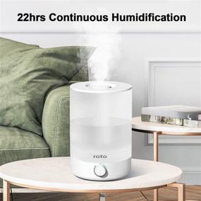 img 2 attached to Roto Humidifiers Ultrasonic Humdifier Adjustable