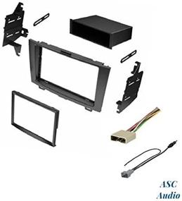 img 3 attached to 🚗 ASC Audio Car Stereo Dash Install Kit, Wire Harness, and Antenna Adapter for Honda CR-V 2007-2011 (No Factory NAV) - Easy Aftermarket Radio Installation