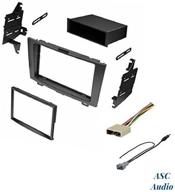 🚗 asc audio car stereo dash install kit, wire harness, and antenna adapter for honda cr-v 2007-2011 (no factory nav) - easy aftermarket radio installation logo