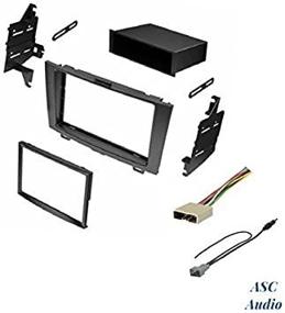 img 1 attached to 🚗 ASC Audio Car Stereo Dash Install Kit, Wire Harness, and Antenna Adapter for Honda CR-V 2007-2011 (No Factory NAV) - Easy Aftermarket Radio Installation