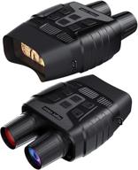 🔦 gthunder digital night vision goggles binoculars - infrared digital night vision with large viewing screen, 32gb memory card for photo and video storage - ideal for surveillance in total darkness logo