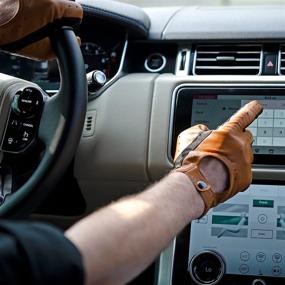 img 2 attached to 🧤 Revolutionize Your Riding Experience with Mustang Gloves' Classic Touchscreen Technology