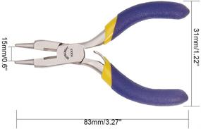 img 2 attached to BENECREAT 3 Inch Round Pliers Cutter