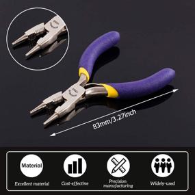 img 1 attached to BENECREAT 3 Inch Round Pliers Cutter