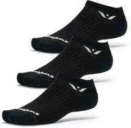 swiftwick - performance zero (3 pairs) running & golf socks, cushioned no-show for optimal performance логотип