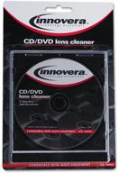 🔧 innovera cd dvd lens cleaner - model 10055 for laser technology logo