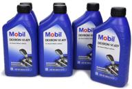 🔥 mobil 1 transmission fluid dexron-vi atf synthetic 1 qt - set of 6" - high-performing synthetic transmission fluid you can rely on! logo