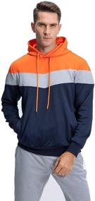 img 3 attached to TACVASEN Outdoor Sweatshirts Pullover Outwear Men's Clothing and Active