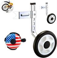 🚴 ciao! sports & outdoors bicycle training wheels for kids: adjustable stabilizer accessories package with free bell for 12-20 inch bikes logo