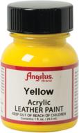 акриловая краска для кожи angelus yellow логотип