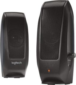 img 2 attached to Logitech S120 2.0 Black Speaker System, Model LOG980000010