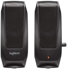 img 4 attached to Logitech S120 2.0 Black Speaker System, Model LOG980000010