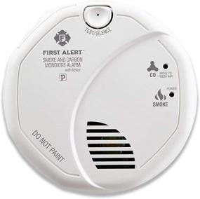 img 4 attached to BRK SC7010BV First Alert Hardwired Photoelectric Smoke and CO Detector with Voice Alerts