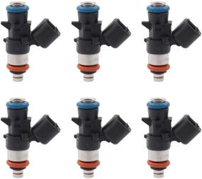 img 4 attached to 🔥 Enhance Your Engine Performance with NewYall Pack of 6 Fuel Injectors