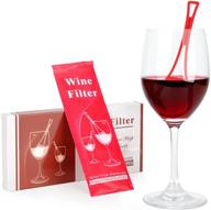 cmefire wine filter wand - 🍷 eliminates tannin, histamines, and sulfites for enhanced filtering логотип