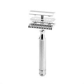 img 3 attached to 🪒 MÜHLE Grande R41 Double Edge Safety Razor (Open Comb) - Ideal for Daily Grooming - High-Quality Close & Smooth Shave - Premium Men's Luxury Razor