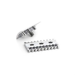 img 2 attached to 🪒 MÜHLE Grande R41 Double Edge Safety Razor (Open Comb) - Ideal for Daily Grooming - High-Quality Close & Smooth Shave - Premium Men's Luxury Razor