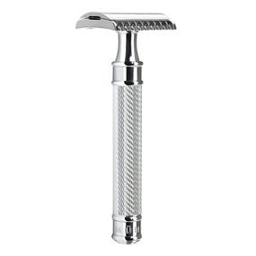 img 4 attached to 🪒 MÜHLE Grande R41 Double Edge Safety Razor (Open Comb) - Ideal for Daily Grooming - High-Quality Close & Smooth Shave - Premium Men's Luxury Razor