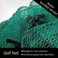 asenver multifunction golf ball netting: impact golf 🏌️ barrier net for indoor/outdoor use – 10x3ft to 10x30ft логотип