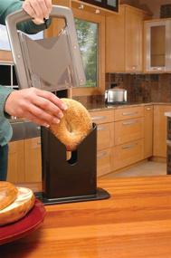 img 3 attached to Effortlessly Slice Bagels with the Hoan Original Bagel Guillotine Slicer - 9.25-Inch, White