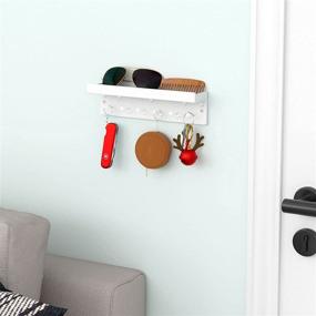 img 2 attached to 🔑 Organize Your Keys in Style with the NIUBEE Magnetic Key Rack and Tray