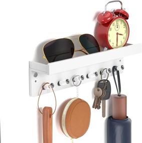 img 4 attached to 🔑 Organize Your Keys in Style with the NIUBEE Magnetic Key Rack and Tray