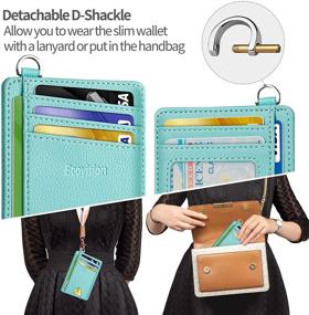 img 2 attached to 🔗 Detachable D Shackle Minimalist Eco-friendly Men's Accessories for Wallets, Card Cases & Money Organizers