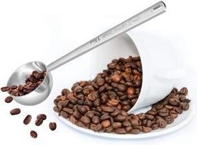 img 2 attached to YIBO Stainless Tablespoon Coffeebean Measuring