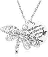 serenity in flight: dragonfly urn necklace for ashes, a soulful memory tag cremation jewelry logo