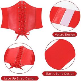 img 1 attached to 👗 Waistband Corset Elastic - Women's Accessories, Sizes 26In to 36In