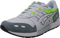 asics gel lyte athletic shoes: white men's performance footwear logo