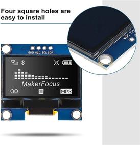 img 2 attached to MakerFocus 2Pcs OLED Display Module I2C 128X64 1