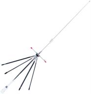 📻 gra-d220r mini discone multiband wideband mobile scanner antenna for 2m/70cm/33cm/25cm frequencies, 144/440/900/1200mhz, 29.53 inch logo