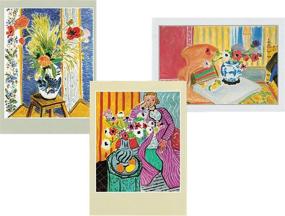 img 1 attached to Caspari Entertaining Henri Matisse Blank Notecard: Elevate Your Correspondence with Artistic Flair