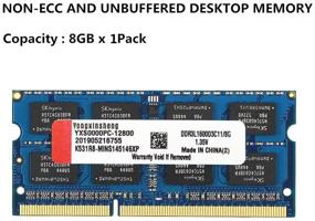 img 2 attached to 8GB DDR3L 1600MHz SODIMM RAM PC3 12800S CL11 204Pins 1