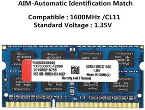 img 1 attached to 8GB DDR3L 1600MHz SODIMM RAM PC3 12800S CL11 204Pins 1
