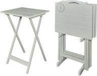 linon compass tray table set логотип